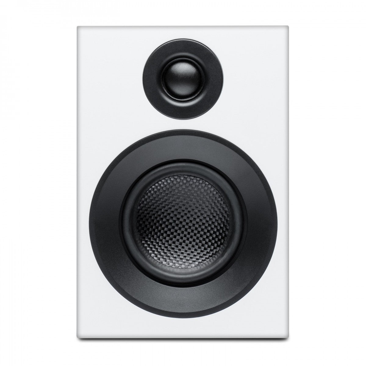 Pro-Ject Speaker Box 3E Carbon Bookshelf Speakers Pair White