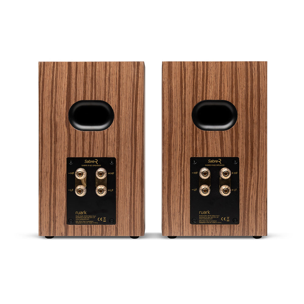 Ruark Sabre-R Bookshelf Speakers Pair Fused Walnut