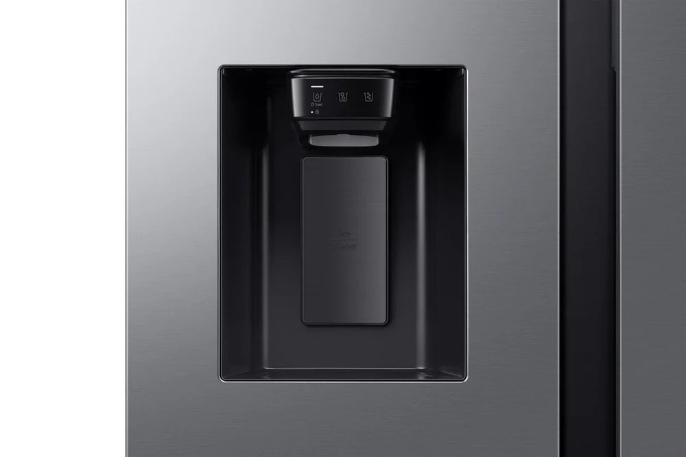 Samsung RS70F66KCTEU Series 7 Bespoke AI 91cm Side by Side American Style Fridge Freezer in Silver
