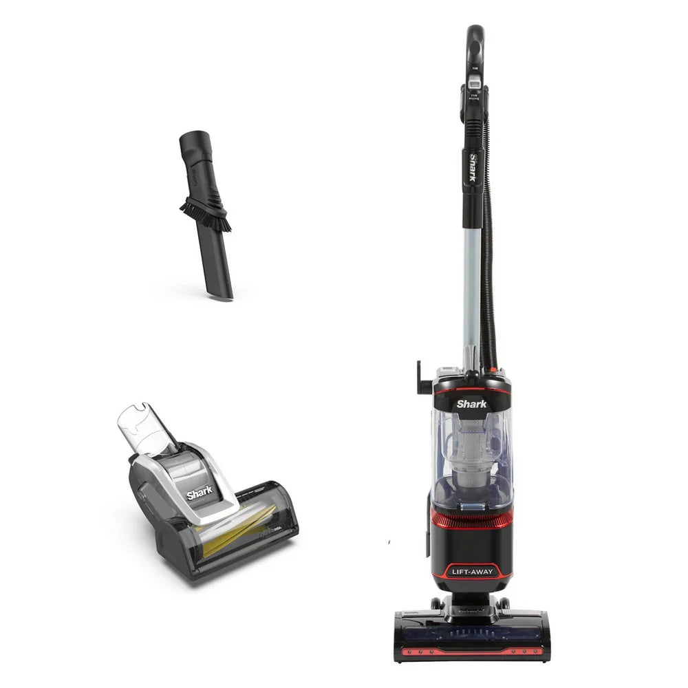Shark® NV602UKT Classic Lift-Away™ Upright Vacuum Cleaner Pet Model Pedal Red