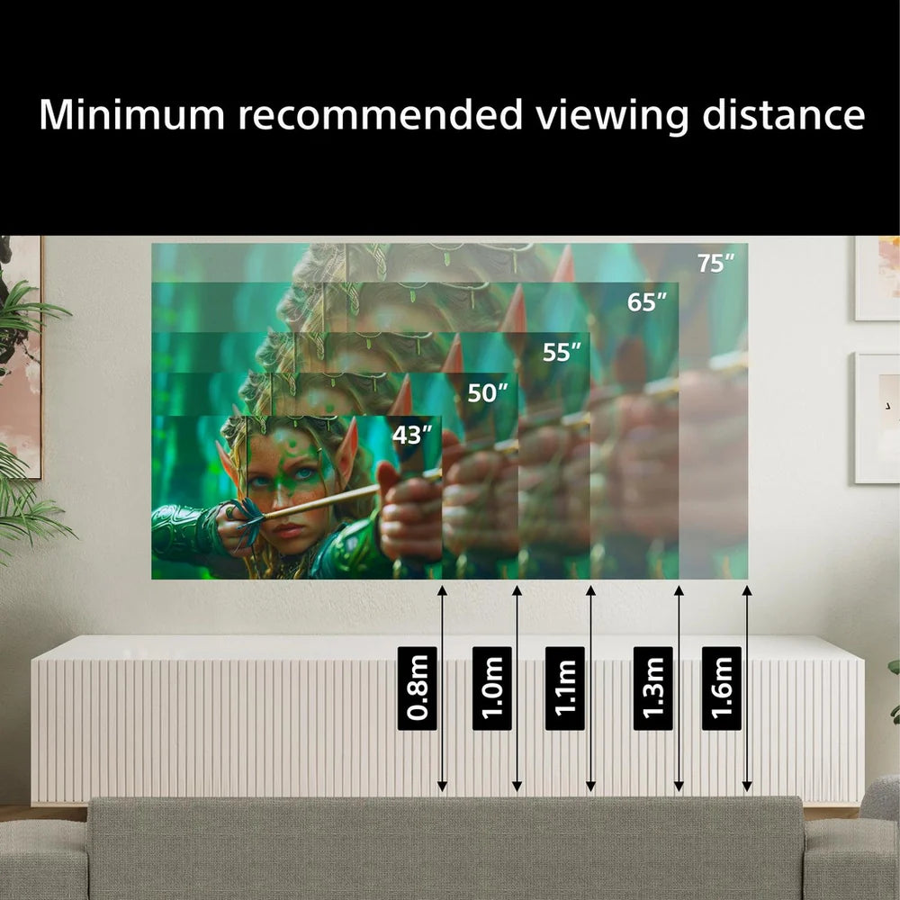 Sony K50S25M2PB 50 Inch BRAVIA 2 II Direct LED 4K Ultra HD HDR Smart Google TV 2026