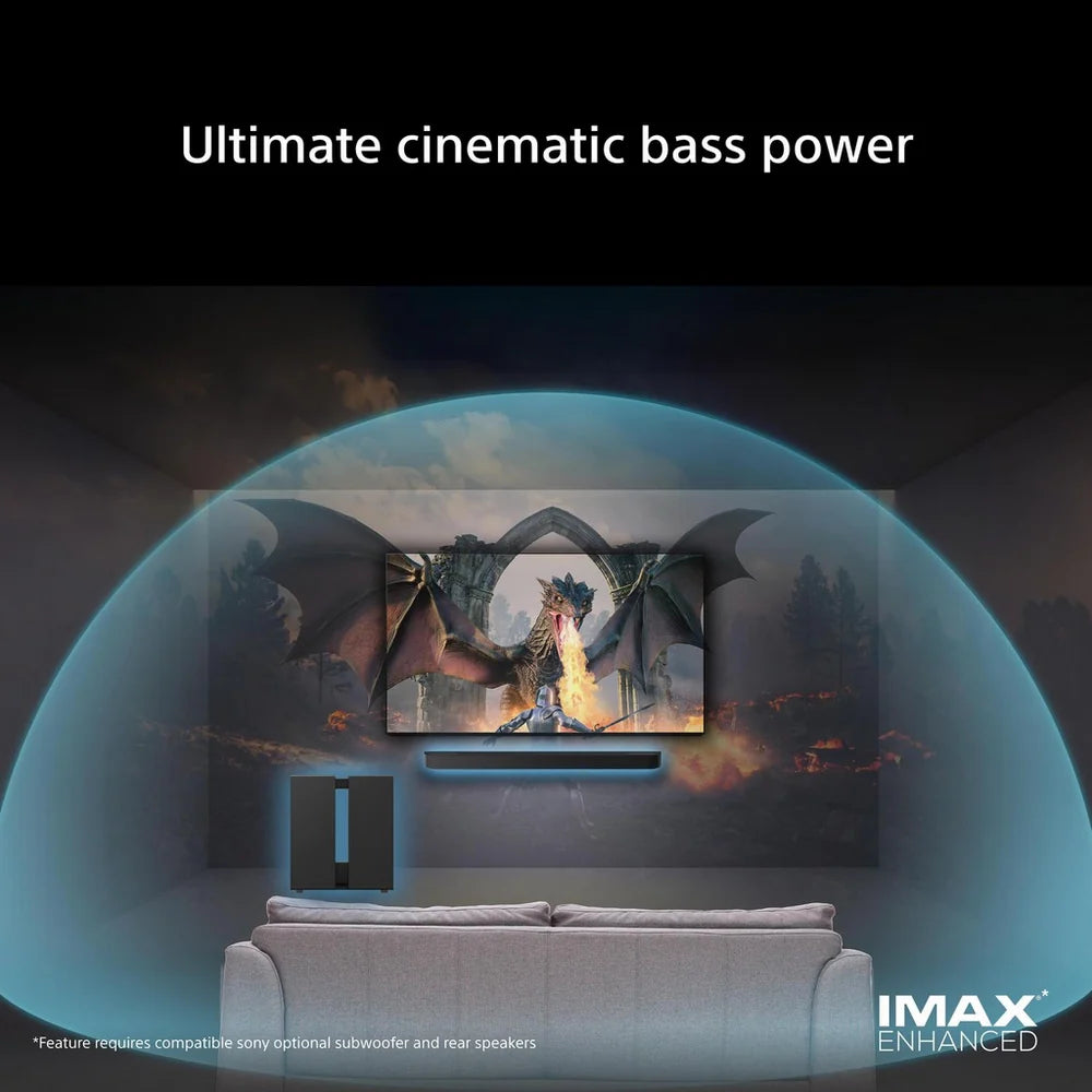 Sony SASW9 BRAVIA Theatre Sub 9 600W Wireless Subwoofer for Sound bar or Home Theatre Sound System