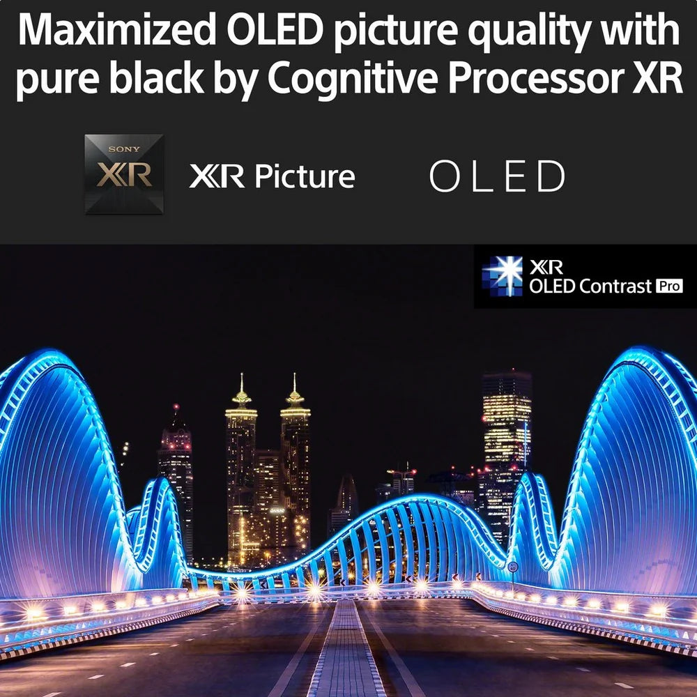 Sony XR48A90KU A90K BRAVIA XR MASTER Series OLED 4K Ultra HD High Dynamic Range HDR Smart TV Google TV