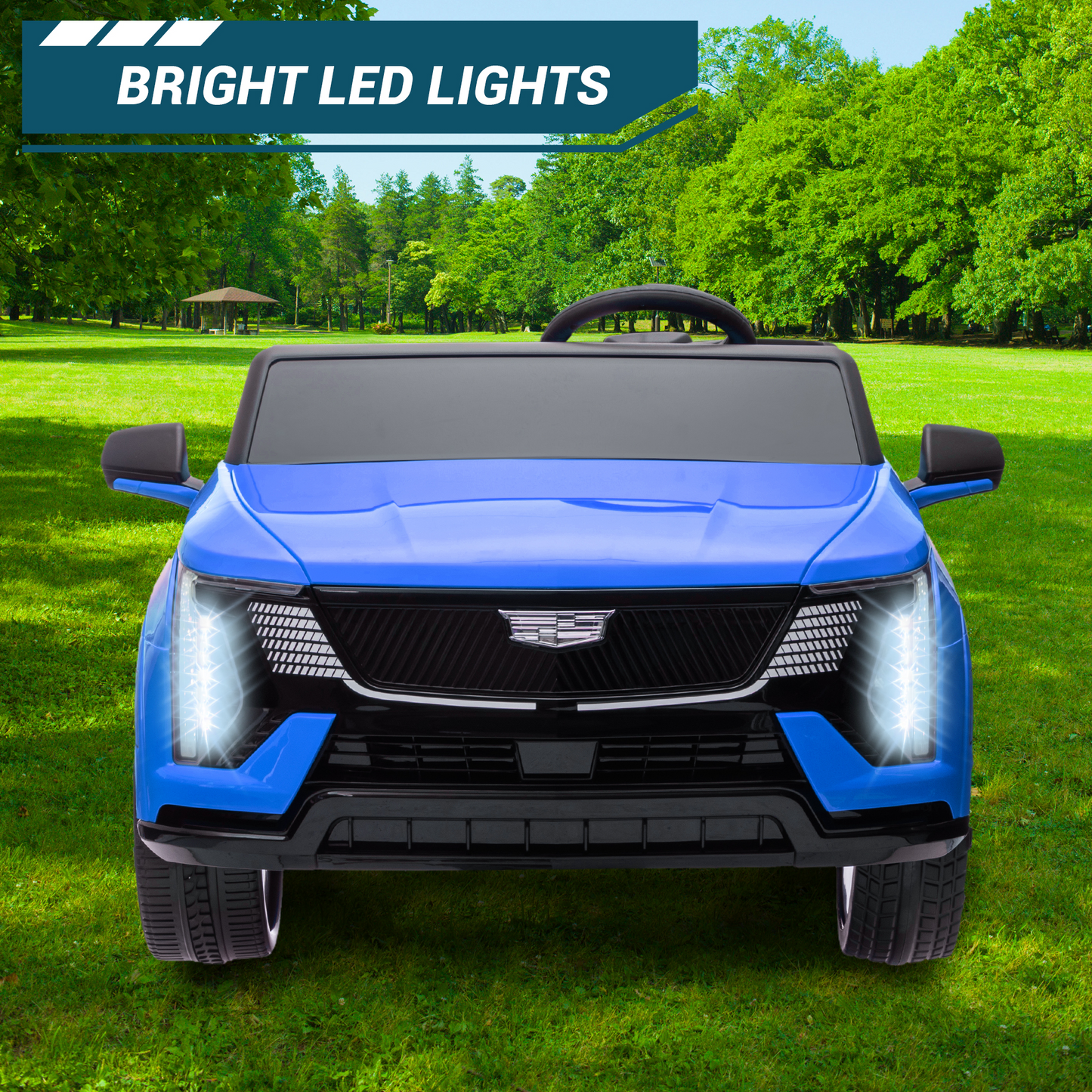 Garvee Ride - P Series: 24V Licensed Ride On Truck with Remote Control - 2 Seater Electric Car for Kids w/ Parental Remote, LED Lights & Music Player | Battery Powered Ride-On Toy Truck for Boys & Girls