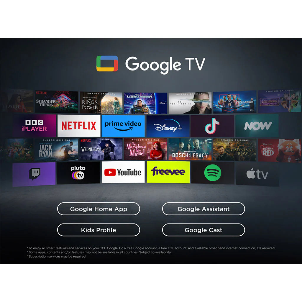 TCL 75C6KS-UK 75 Inch C6KS Premium 4K Ultra HD HDR QD-Mini LED Smart TV