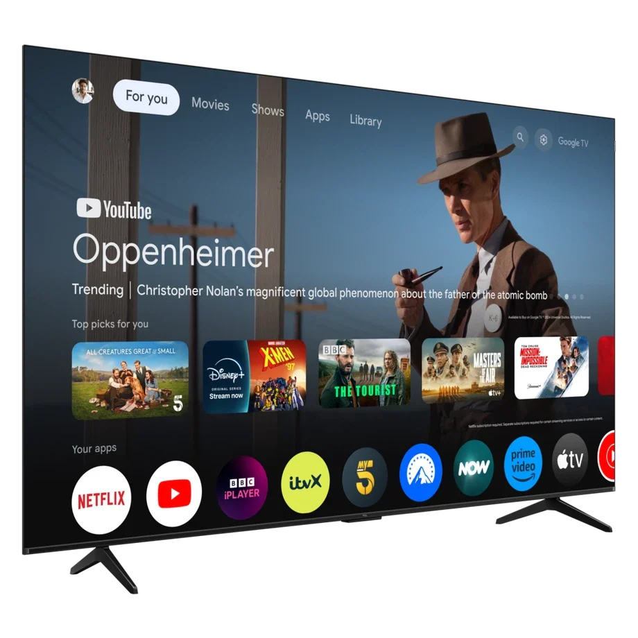 TCL 85P7K-UK 85 Inch P7K 4K QLED Ultra HD HDR Direct LED Smart Google TV