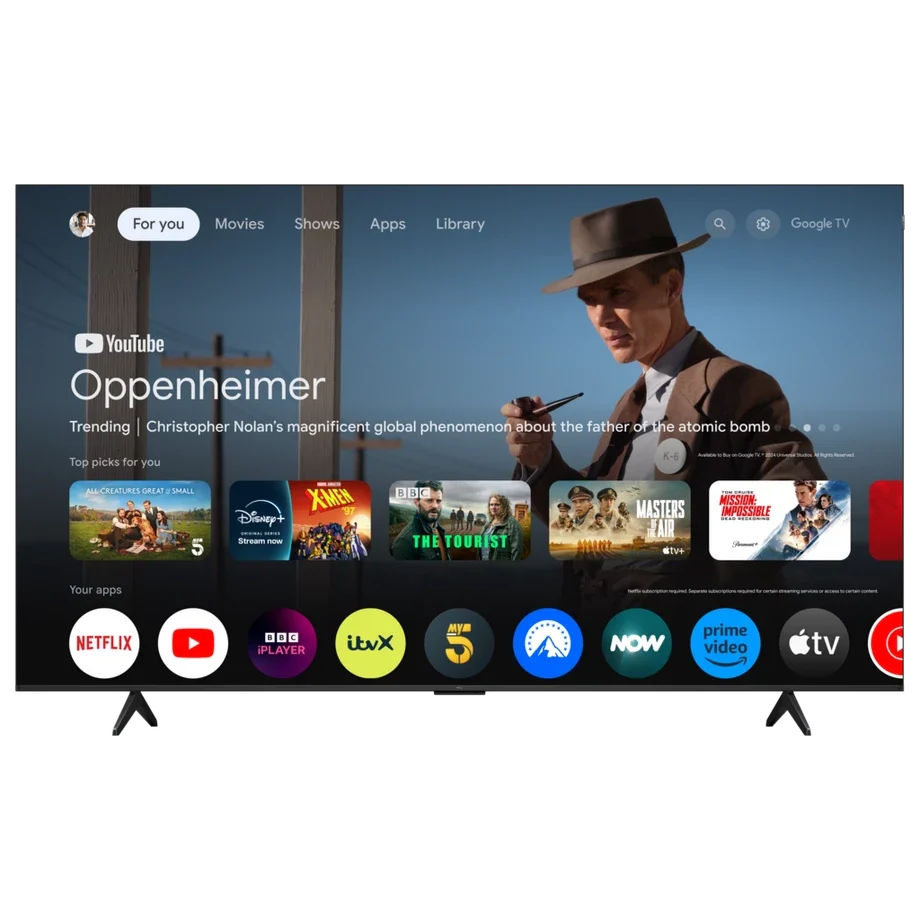 TCL 85P7K-UK 85 Inch P7K 4K QLED Ultra HD HDR Direct LED Smart Google TV