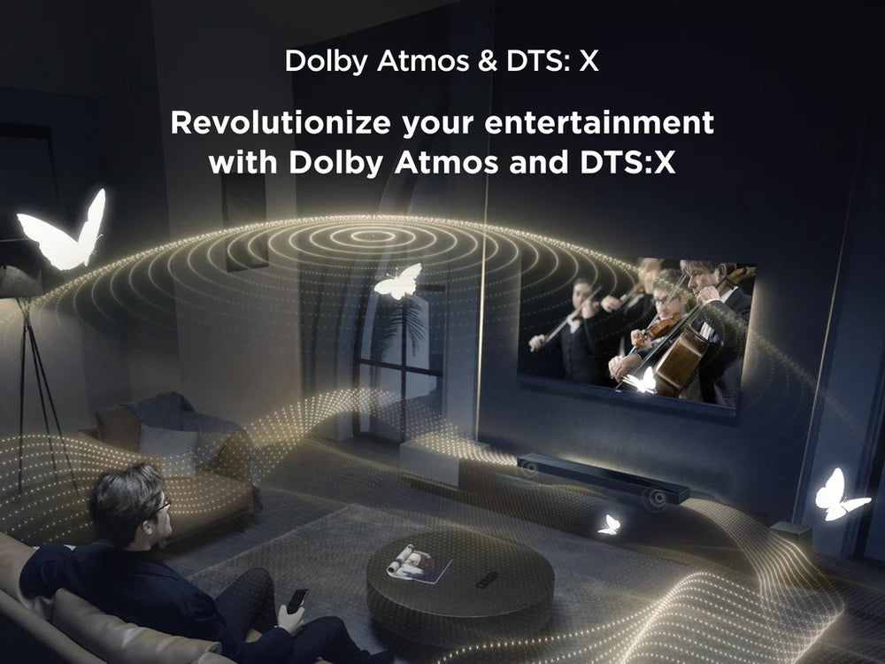 TCL Q65H 5.1ch Soundbar and Wireless Subwoofer with Dolby Atmos and DTS:X