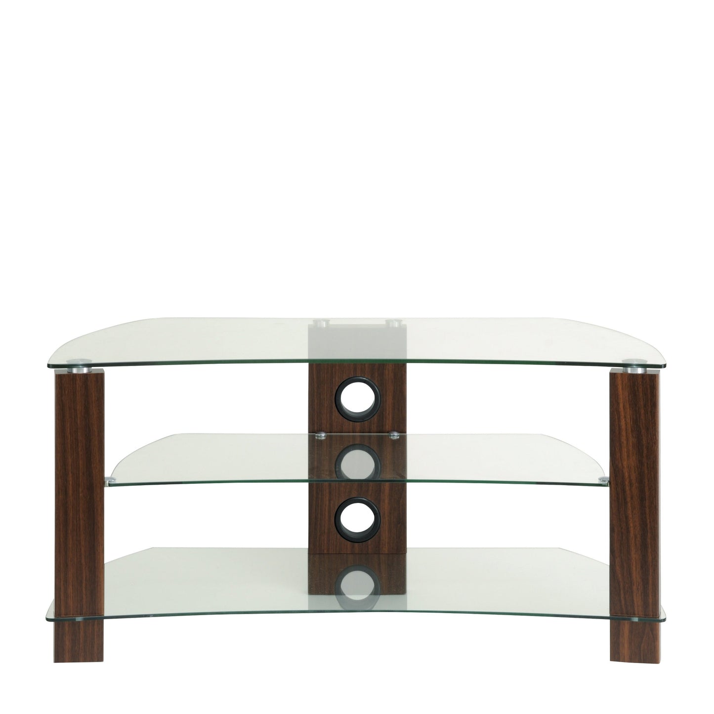 TTAP Vision Curve 1000 TV Stand Walnut