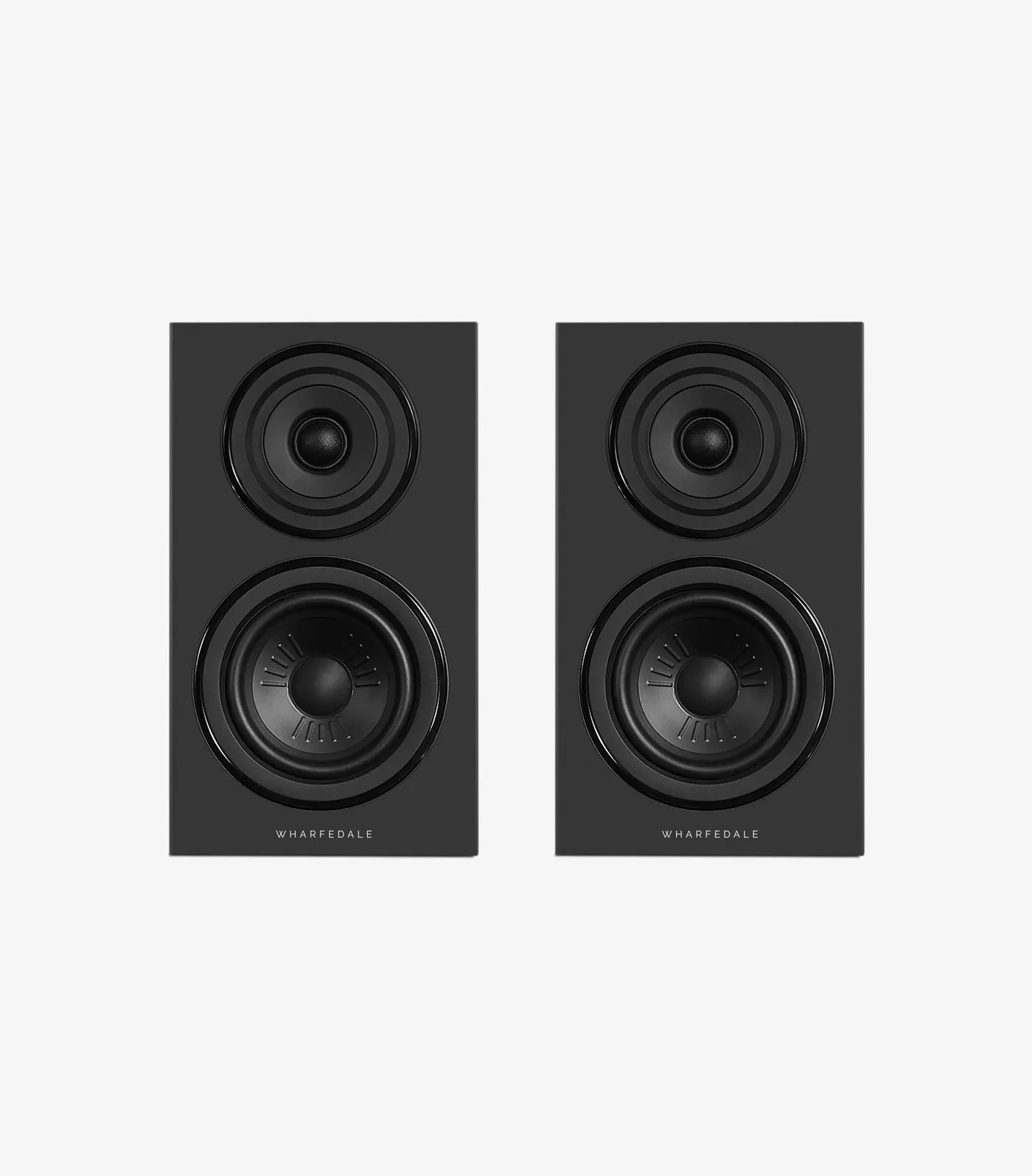 Wharfedale Diamond 12.1i Compact 2 way Standmount Bookshelf Speakers Pair - Black