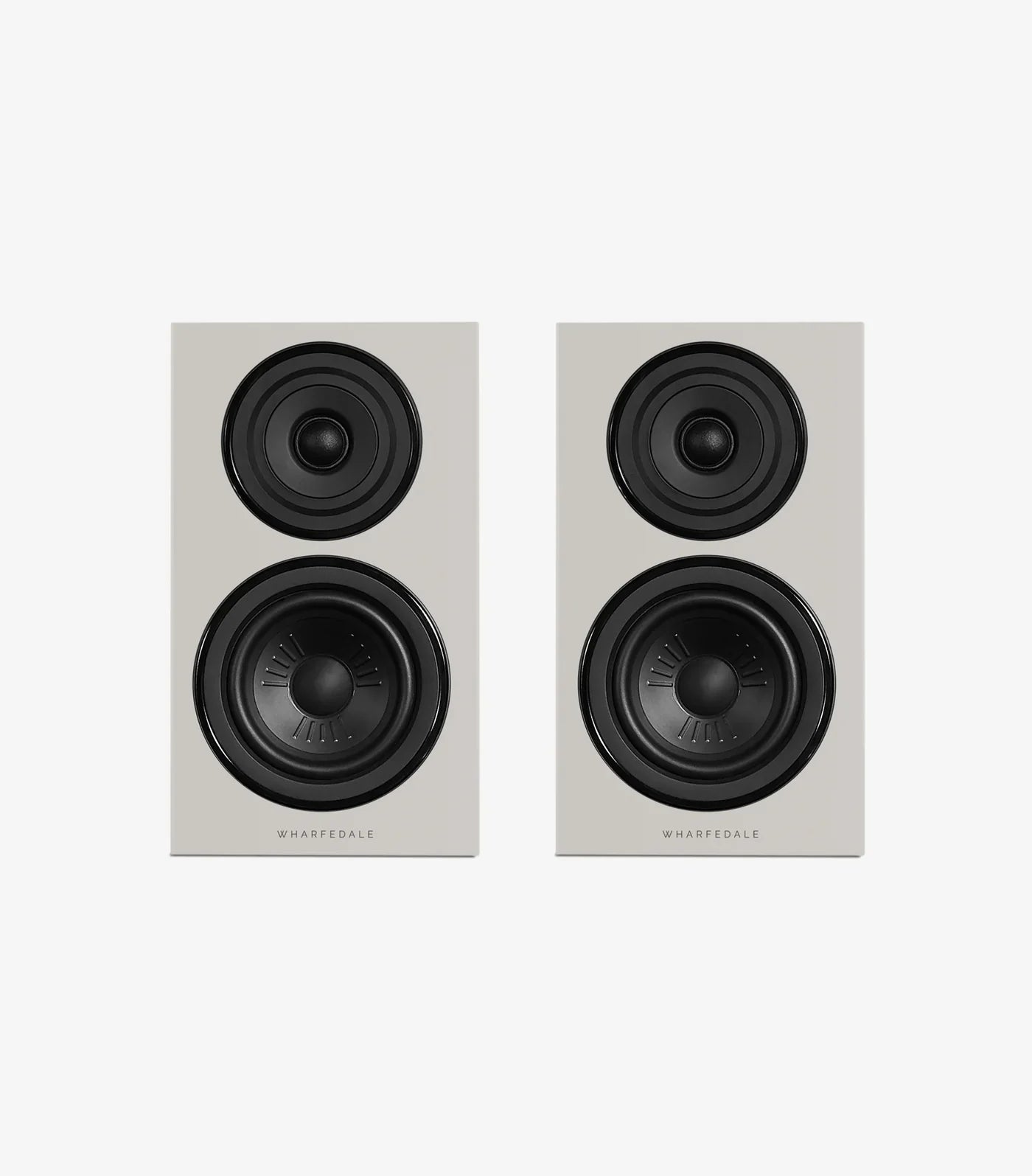 Wharfedale Diamond 12.1i Compact 2 way Standmount Bookshelf Speakers Pair - Grey