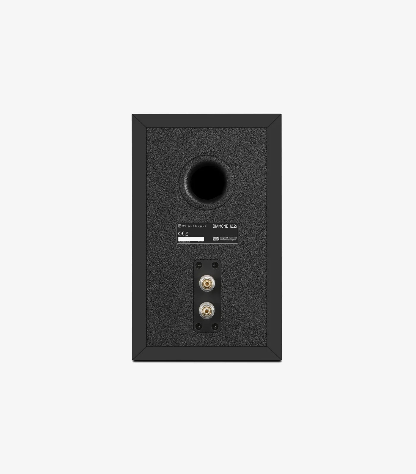Wharfedale Diamond 12.2i Standmount Bookshelf Speakers Compact 2 way Pair - Black