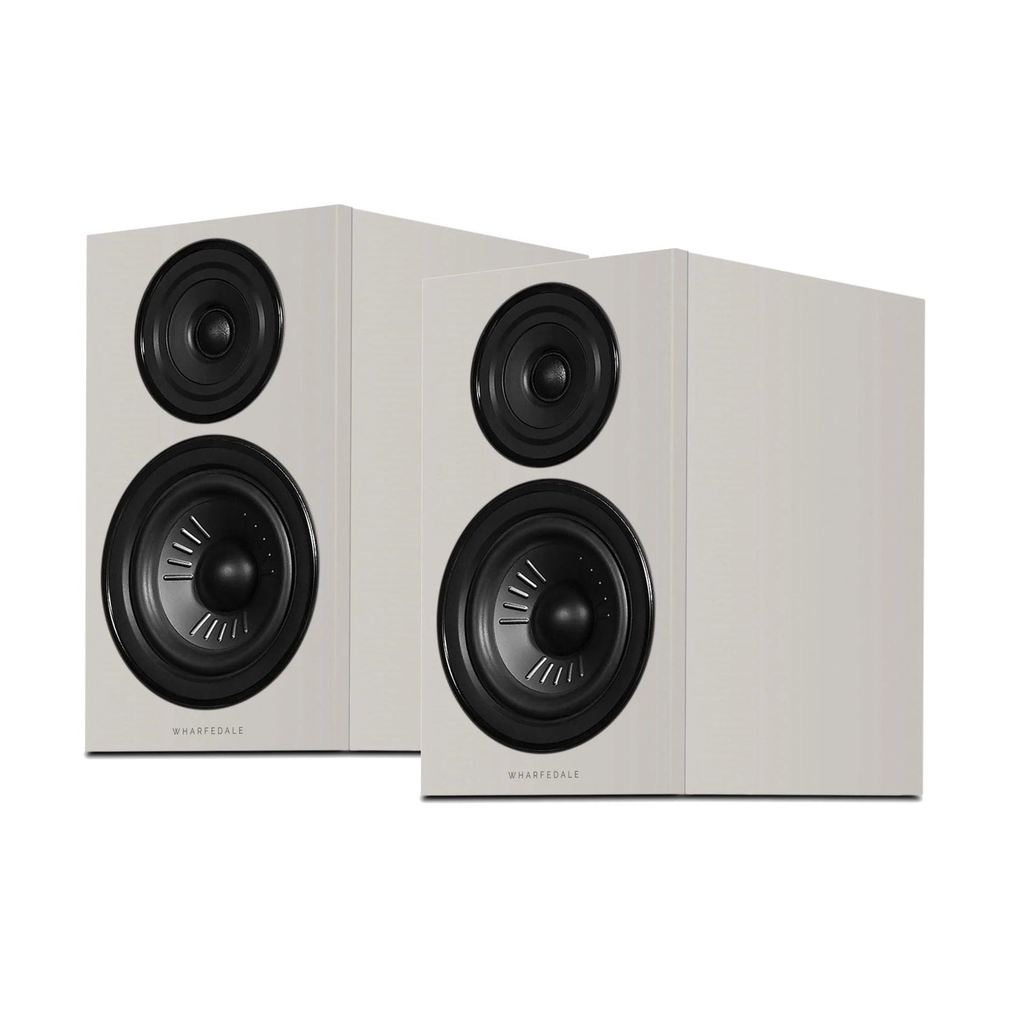 Wharfedale Diamond 12.2i Standmount Bookshelf Speakers Compact 2 way Pair - Grey