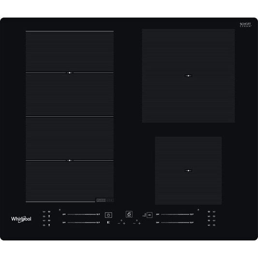 Whirlpool WF S0160 NE Induction Hob 4 Zones 60cm Black
