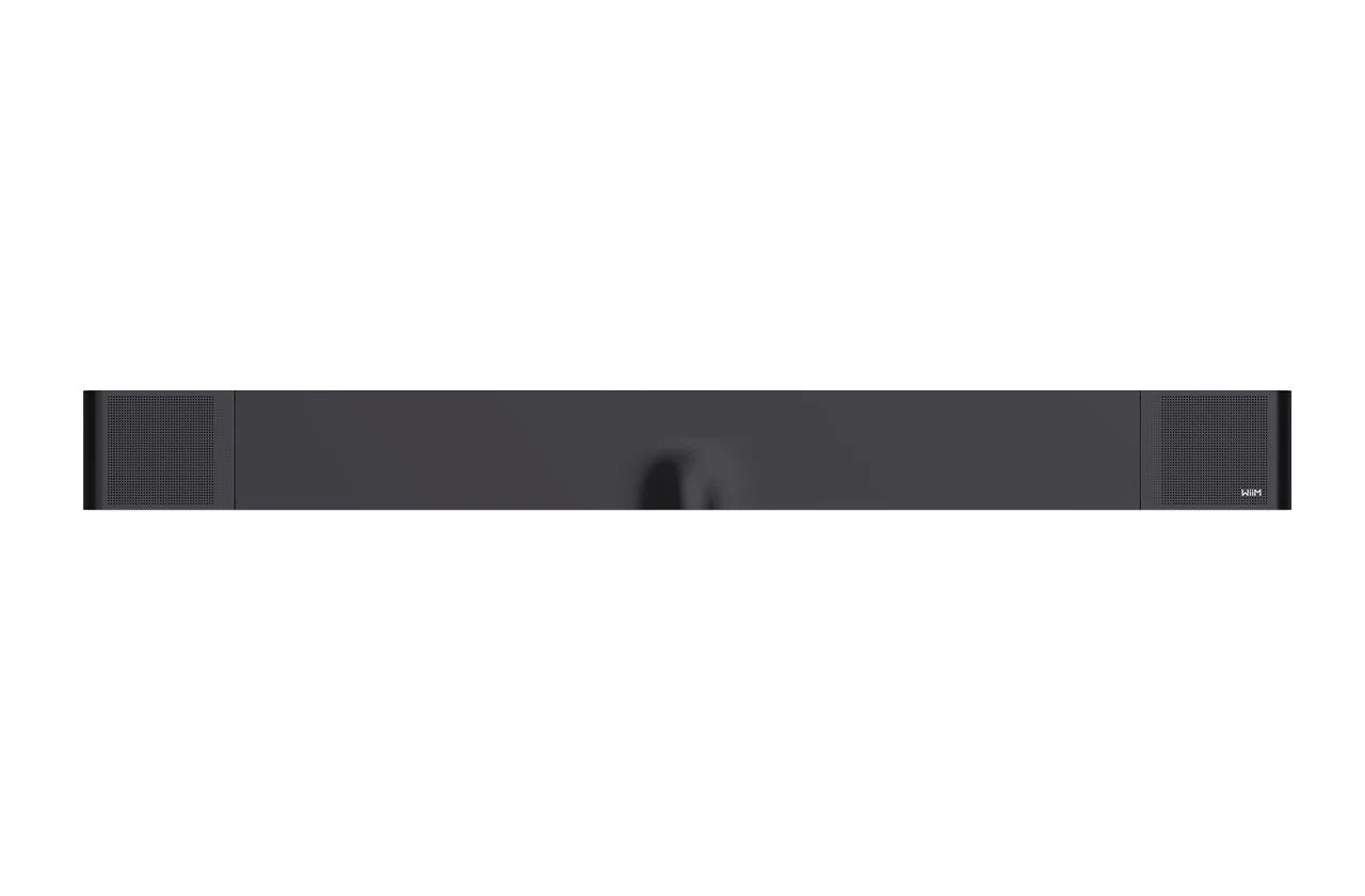WiiM Bar 3.0.2 Dolby Atmos and DTS:X Soundbar with Touchscreen Display - Gloss Black