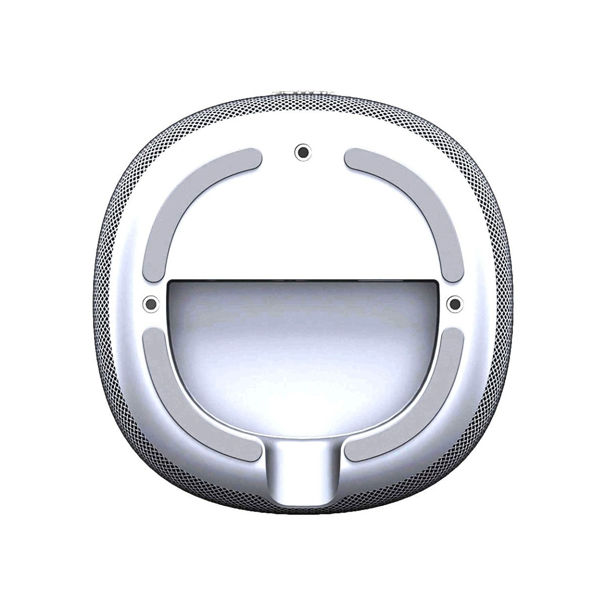WiiM Sound Lite Wireless Smart Speaker with WiiM NorStone Floor Stand (Single) - White