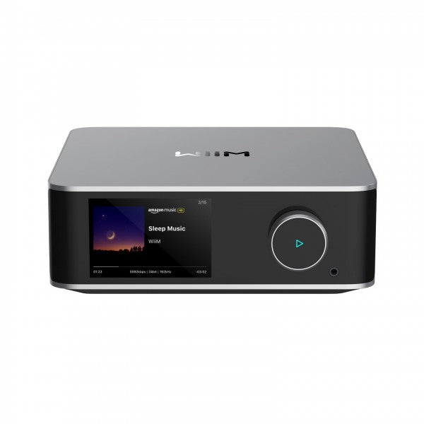 WiiM Vibelink Stereo Amplifier with Ultra Music Streamer Silver and Klipsch R-60M Speakers HiFi Bundle